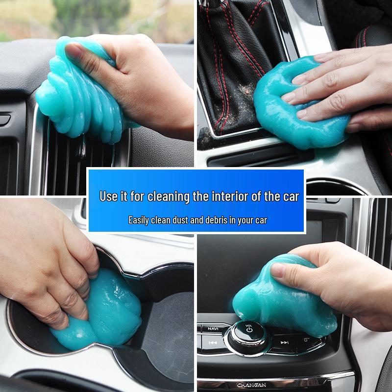 Multi-Use Car Interior Cleaning Gel for Dust and Crevices