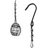 Suet Feeder Metal Squirrel Proof Wildlife Food Station With Hook Bird Suet Feeder For Outside Garden Yard Patio Backyard