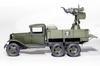 WWII Soviet Maxim with quadruple guns GAZ-AAA anti-aircraft