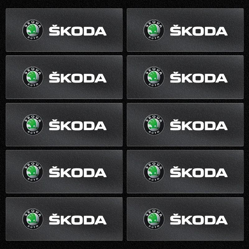 Car Styling Rearview Mirror Decoration Sticker Body Decal For Skoda Fabia 2 Octavia 3 Rapid Superb Accessories Led Luggage WL5