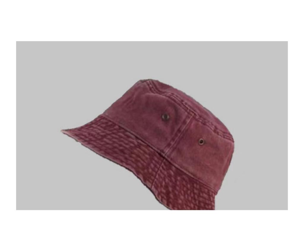 Hong Kong Style Retro Distressed Washed Denim Fisherman Hat - Spring/Summer Fashion, Breathable Bucket Hat for Couples.