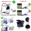 5pin Car Switch Boat Truck Light Toggle Switch Waterproof 24V Bar Style Blue Toggle Rocker Reverse Rear Light Switch 12V