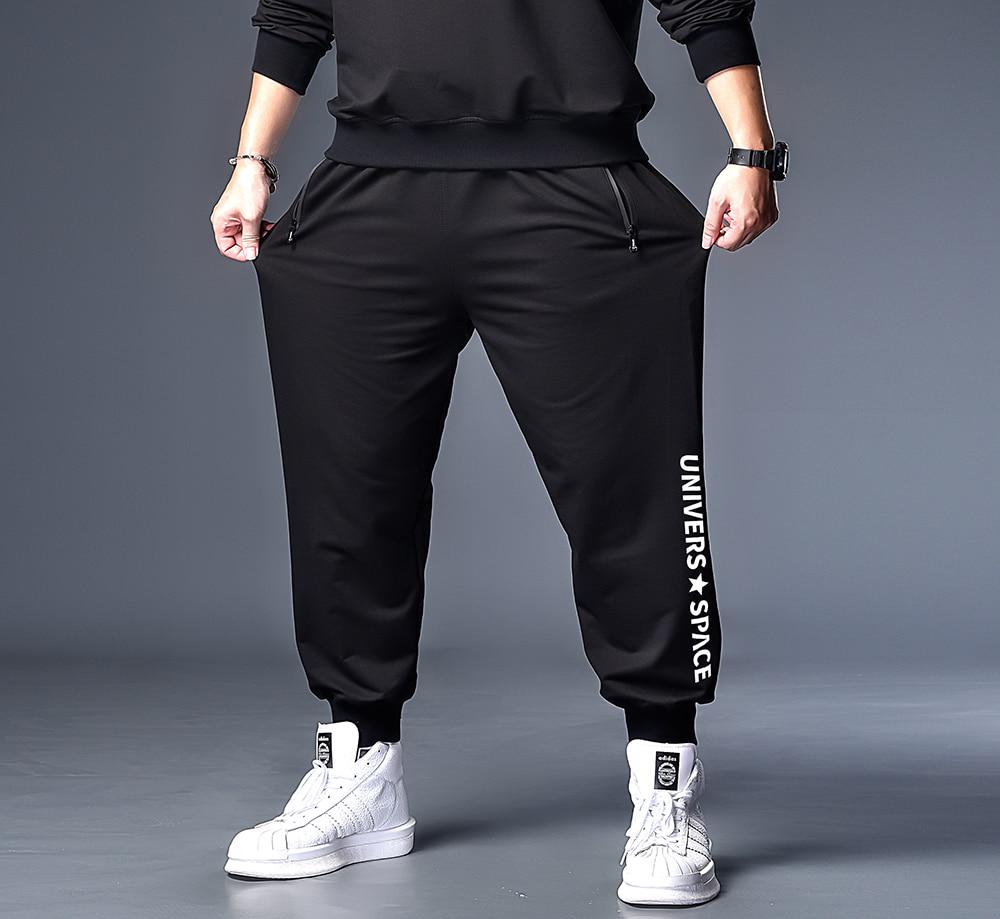 

Мужские спортивные штаны Хип-хоп штаны мужские 7XL чёрный