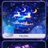 Galaxy Lichtprojektor Krone Stern Nachtlichter rotierende LED Schlafzimmer Dekoration Lampe