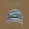 Korean Couple Spring and Summer Street Fashion Brand Letter Embroidery Wash Soft Top Baseball Hat Woman Showing Face Little Duckling Hat Man