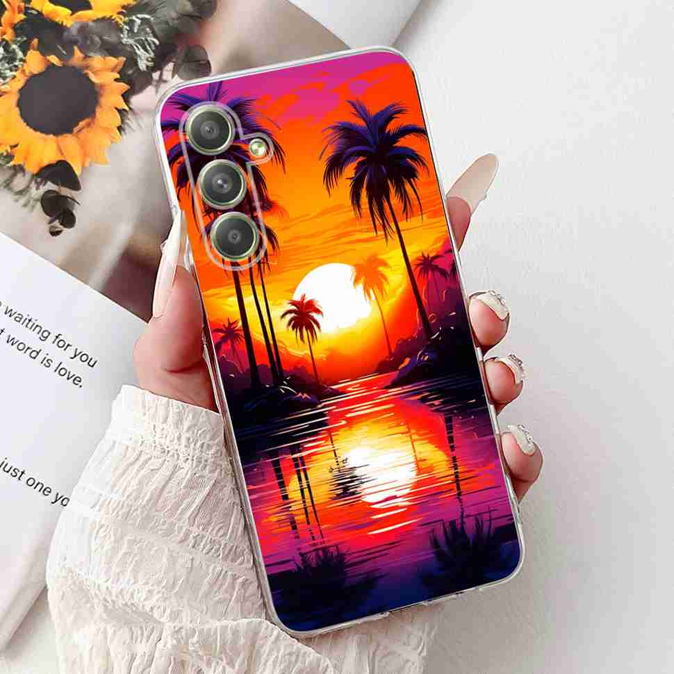 For Samsung Galaxy A54 5G 6.4"Case Fierce Dragon Tiger Soft Silicone TPU Cover For Samsung A54 A54 SM-A546E Phone Cases Fundas