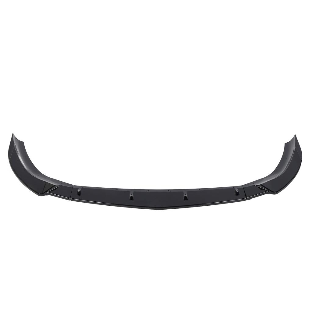 3PCS Front Bumper Lip Diffuser Lightweight Sporty Appearance Replacement for Benz A‑Class W177 V177 2018 To 2022 Glossy
