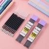 School Set Pencil Case Highlighter Pen Eraser Gel Pen School Accessories Set for Classroom and Office Use