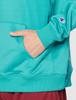 Champion SPORTS Japan Size M To Japanese Size C3-SS111 Men's Hoodie, Emerald, (equivalent M)