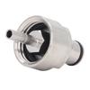 Carbonation Cap Stainless Steel Beer Brewing Keg Carbonation Adapter Cap for Soda Bottle Homebrew