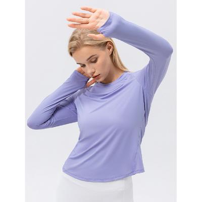 New Women'S T-Shirt Quick Drying Jacket Long Sleeved Yoga Sportswear Fitness Running Slim Fit Top Half Zip Hoodie