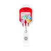 1Pcs Cartoon Medical Retractable Badge Reel 360 Rotating Acrylic Shaker ID Holder for Nurses Daily Work Use