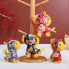 Style Embroidered Horse Plush Toy With Pp Cotton Filling For Lunar New Year Gift