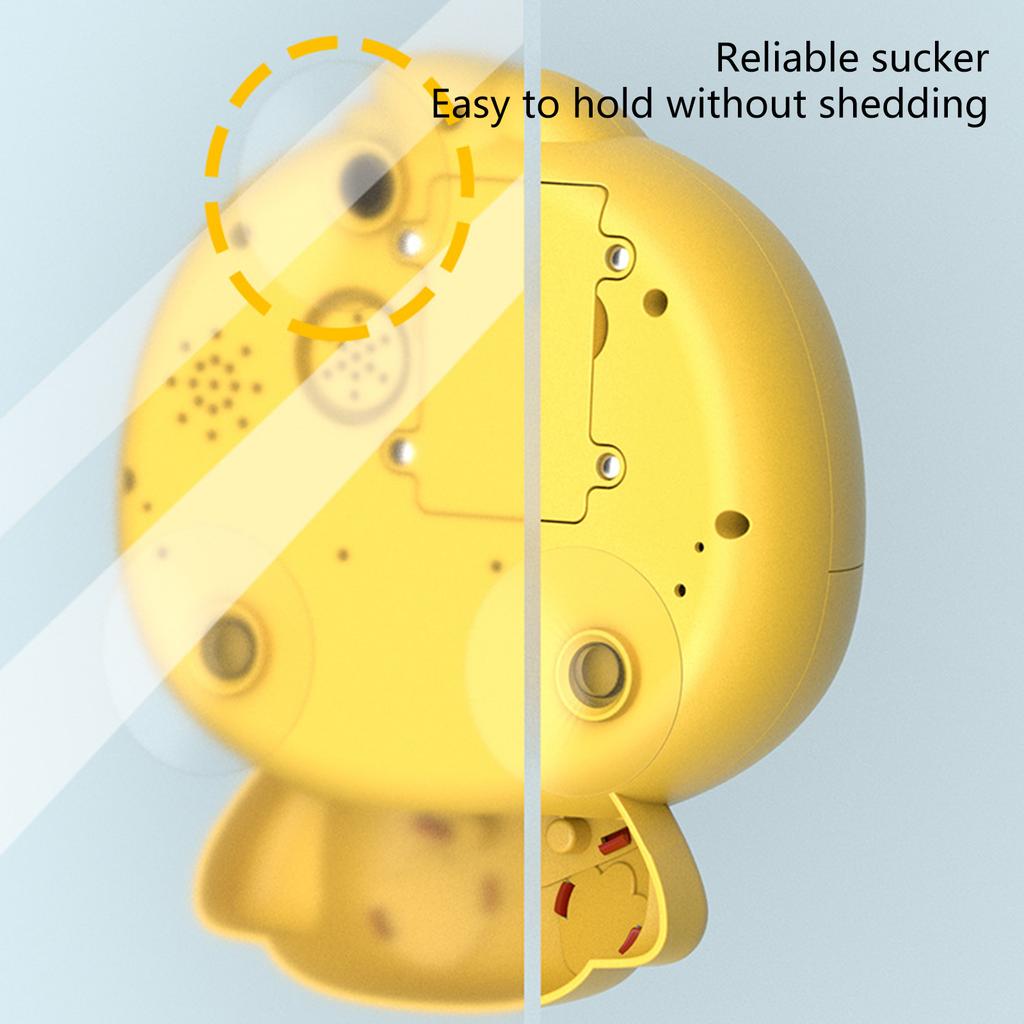Bath Bubble Machine Yellow Duck Baby Bath Toys for Kids with Music and Bubbles Fun for 1 5 Year Olds