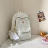 Schoolbag Japanese ins Wind Soft Girl Mini Cute Simple Versatile Shoulder Junior High School Student Lightweight Travel School Bag Backpack
