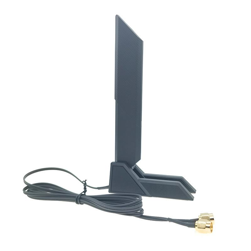 1Pcs Magnetic Foldable 2.4G/5G/6G 12Dbi High Gain External Signal Receiver For Pcie Adapter Wireless Router Wifi 6E Wifi Antenna