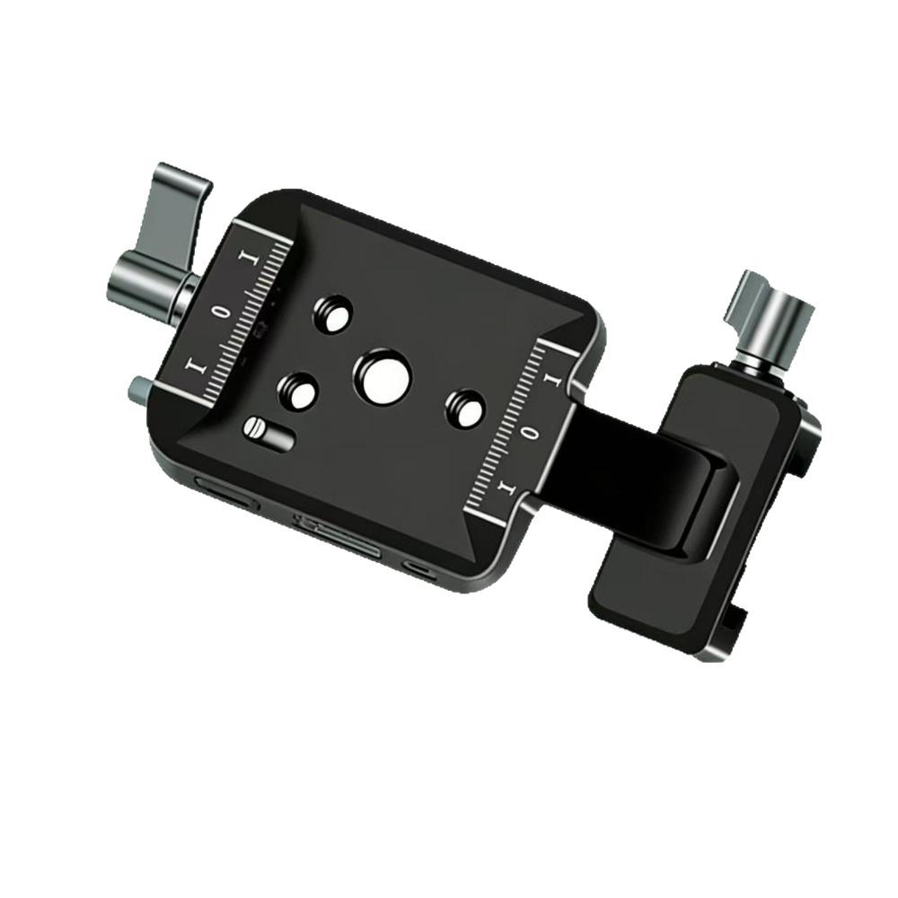 DJI RS3/RS2 Vertical Shooting 45° Rotating Quick Release Plate Stabilizer Extension Bracket