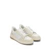 Salvatore Ferragamo Ferragamo Leather Panelled Sneakers White