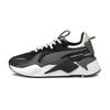 Puma RS X Mix White Tigerlily Athletic Shoes Kids Lifestyle Shoes Black Teenagers 380779-03