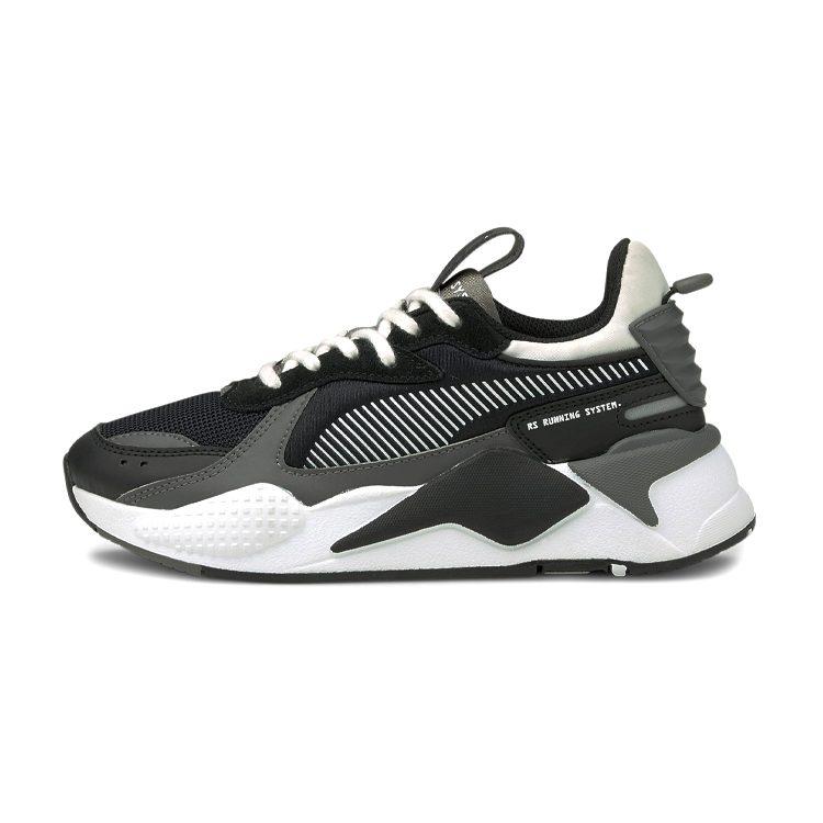 Puma RS X Mix White Tigerlily Athletic Shoes Kids Lifestyle Shoes Black Teenagers 380779-03