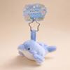 Soft Plushie Shark Seal Keychain Stuffed Animal Turtle Keychain Ocean Animal Plush  Backpack