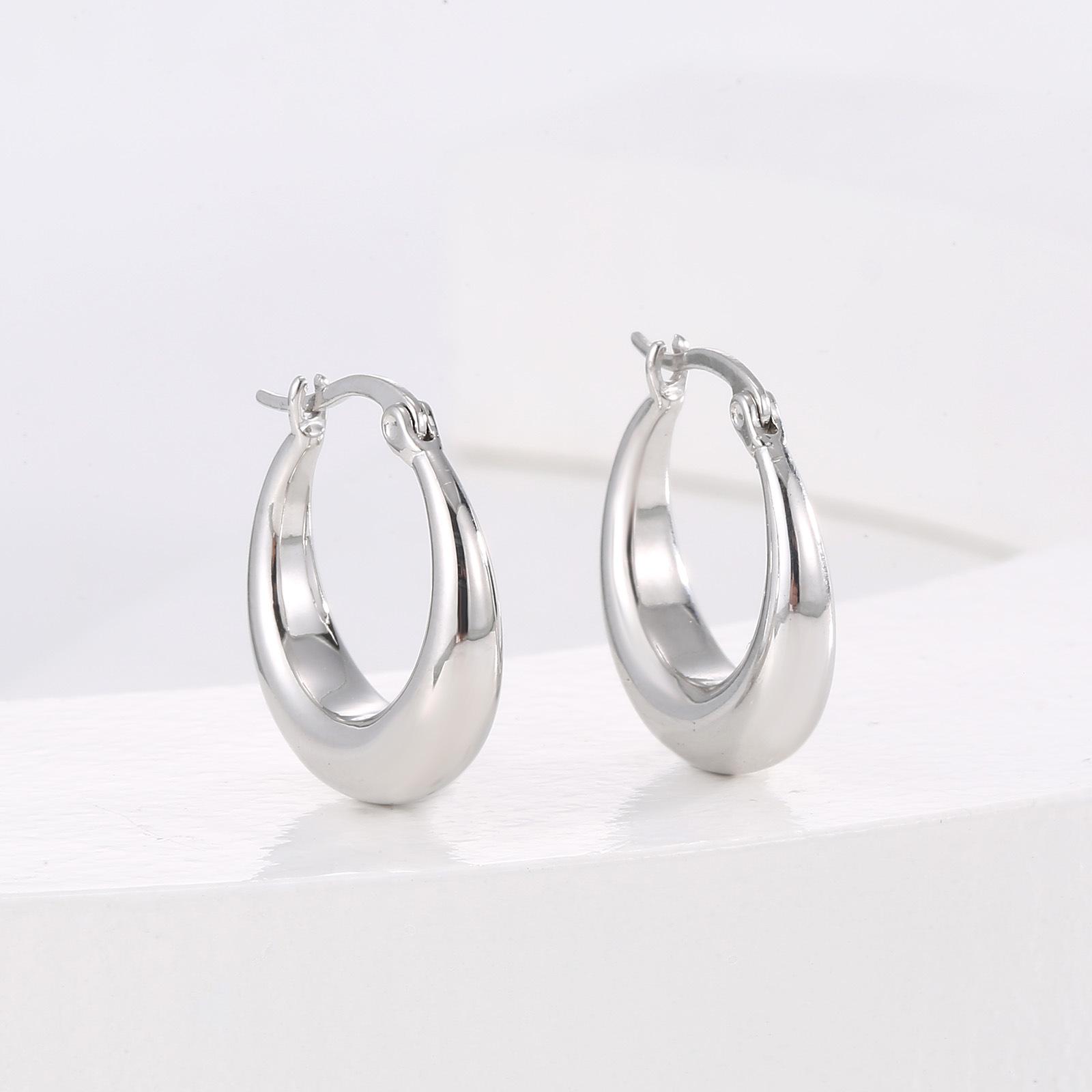 

Маленькие, элегантные и минималистичные, простые кольца, застежки-пряжки, модные для поездок на работу, универсальные серьги, модные