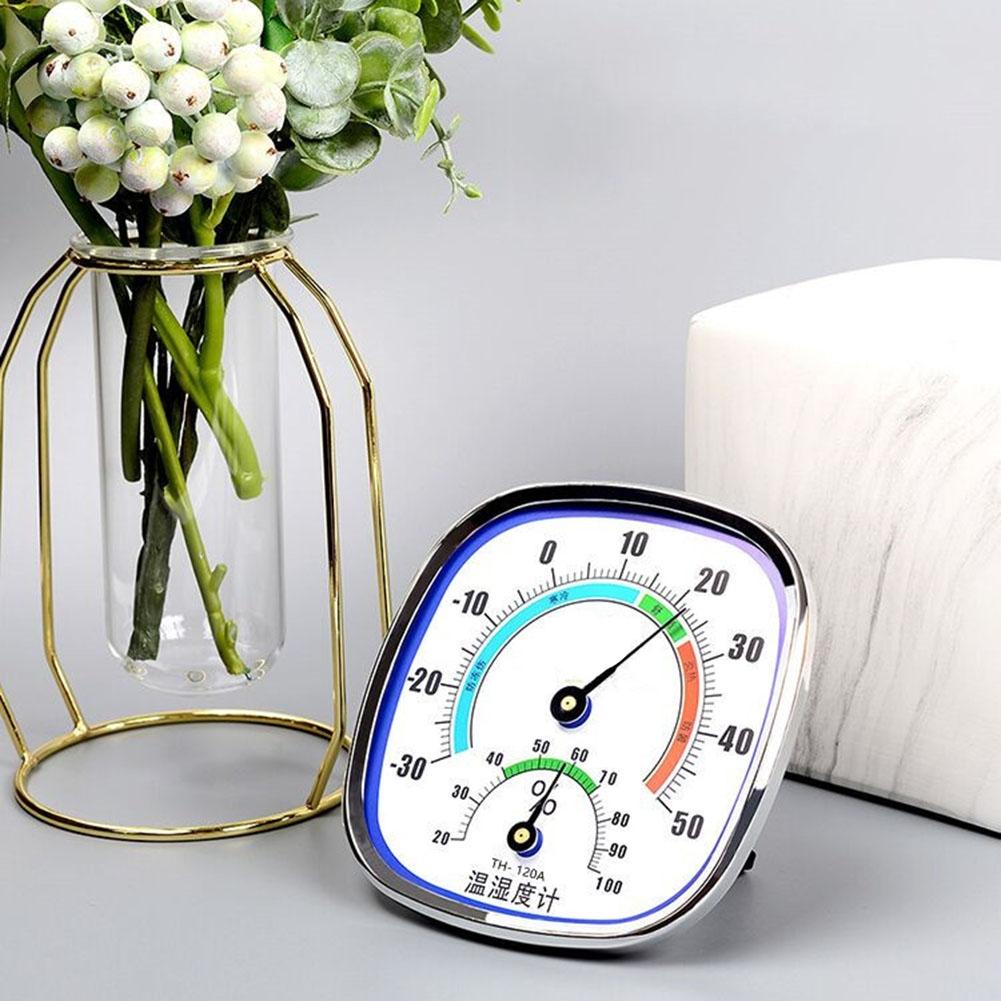 Wall Mounted Temperature Humidity Gauge Indoor Outdoor Thermometer Hygrometer