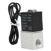 Quick Response Solenoid Valve Water Air Oil 2 Position 2 Way Aluminum Alloy Valve DC110V