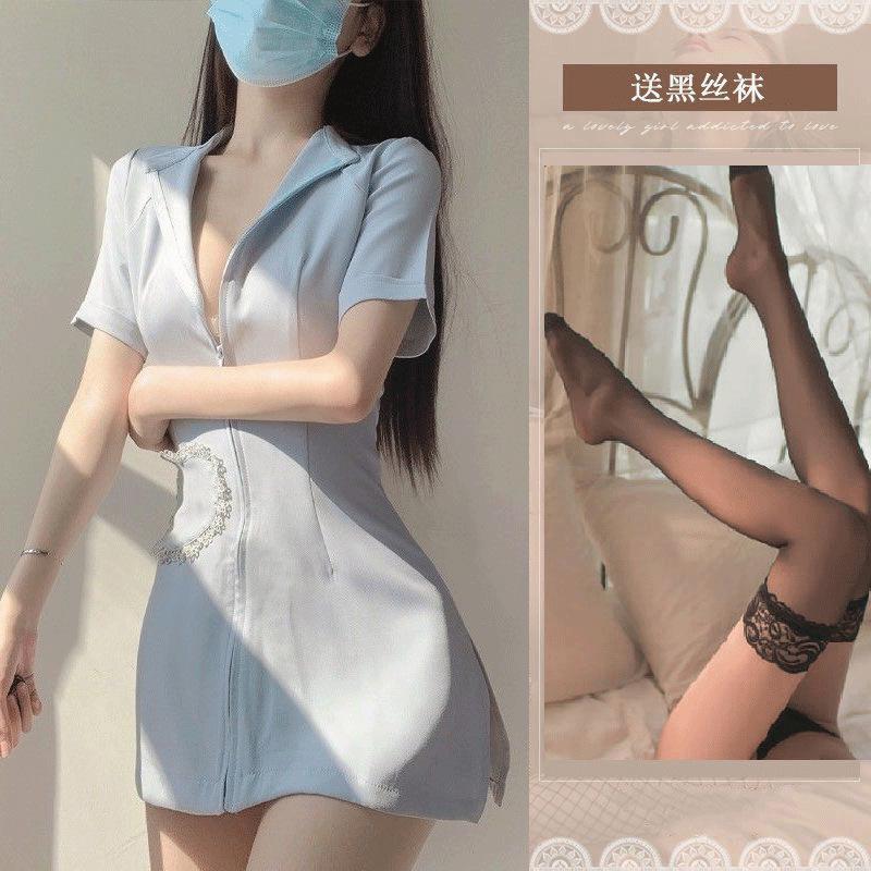 Sexy lingerie sexy v-collar nurse