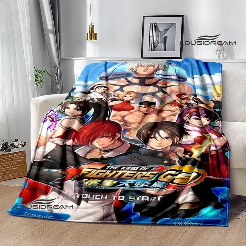 3D Game KING OF FIGHT Cartoon Printed Blanket Warm Flannel Blankets Soft and Comfortable Blanket Bed Linings Birthday Gift
