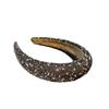 Bling Bling Kristall Perlen Stirnband Grau Silber Schwarz Kopf Fassung Funkelnder Haarreif Damen Mädchen