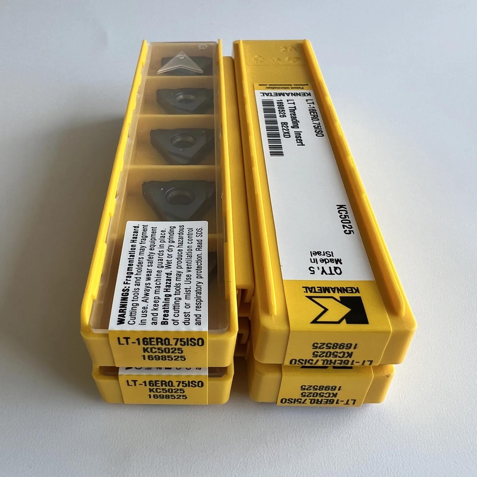 

KENNAMETEL / LT-16ER0.75ISO KC5025 / Original carbide blade 10 Pcs