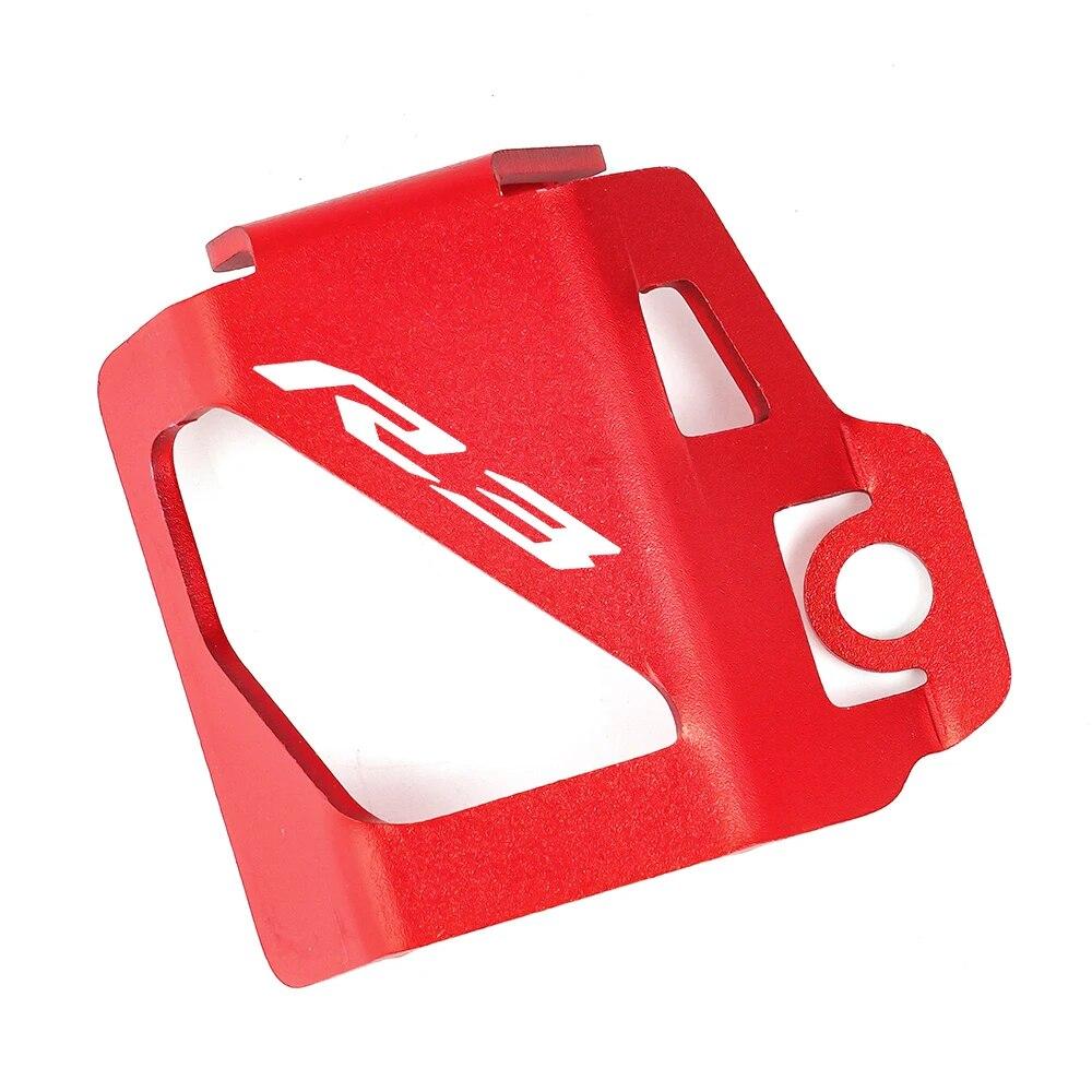 For Yamaha R3 YZF R3 YZFR3 2015 - Motorcycle Accessories Rear Brake Fluid Reservoir Guard Cover Protector