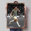 Dusan Vlahovic Printed Poster Customized Wall Art Retro Vintage Metal Tin Signs for Home Office Decoration Room Bathroom Decor