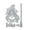 Halloween Witch Metal Die Cuts Scrapbooking Stencil Card Embossing Photo Album