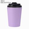 350Ml Creative 304 Stainless Steel Travel Mug Coffee Mug Double Wall Vacuum Insulated Tumbler Wide Mouth Tea Cup With Lid
