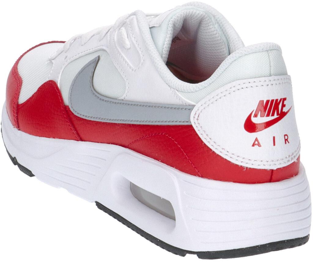 Кроссовки Nike Air Max SC (CW4555-107) белый/ волчий серый/ университетский красный/ черный
