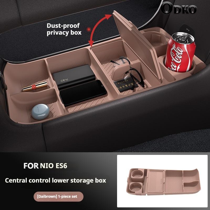 Silicone Storage Box For Nio Es6 Car Dashboard Lower Layer Eyeglass Storage Organizer Car Interior Accessories