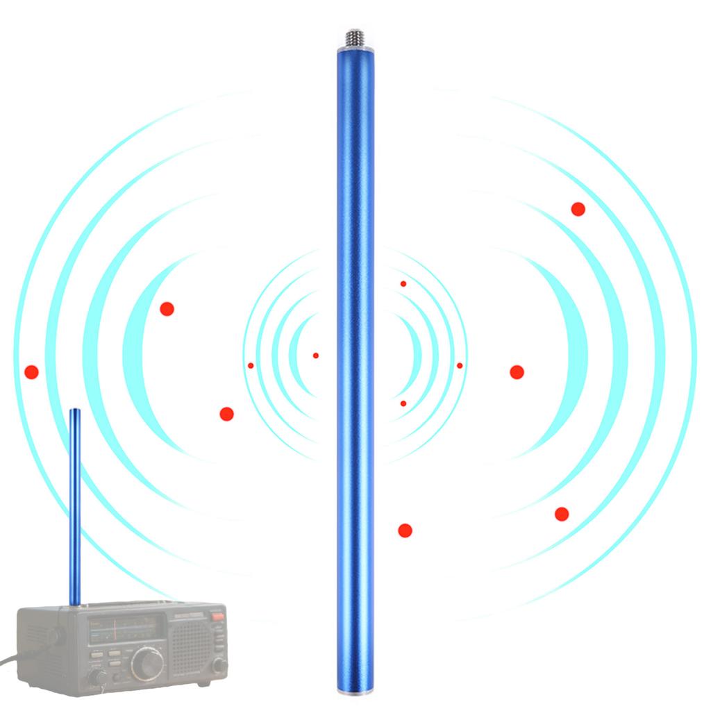Aluminum Tube Antenna Vibrator for JPC-7 Antenna Aluminum Tube 32Cm with Stainless Steel Rods for PAC-12 Shortwave Antennas