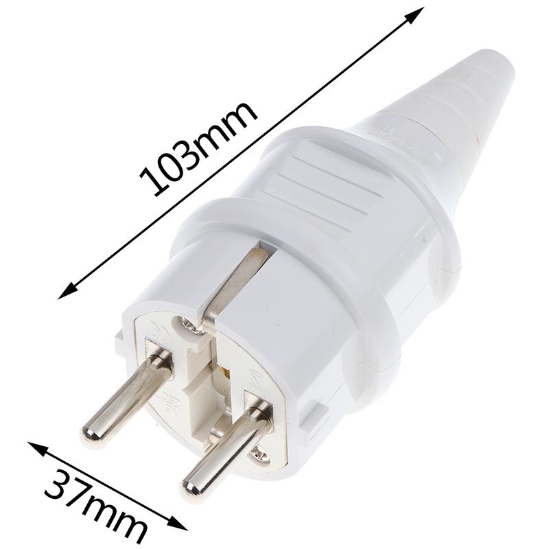 Industrial Electrical Power Rewireable Plug Male Socket Outlet Adaptor 250V4000W