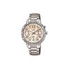 SHEEN Quartz Movement Women's Watch 50 Meters Waterproof Quartz Movement Stainless Steel Strap Japanese and Korean Watch Women's SHE-3036D-7