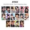 ATEEZ GOLDENE STUNDE : Teil 1 Hellolive Shop Offizielle Fotokarte