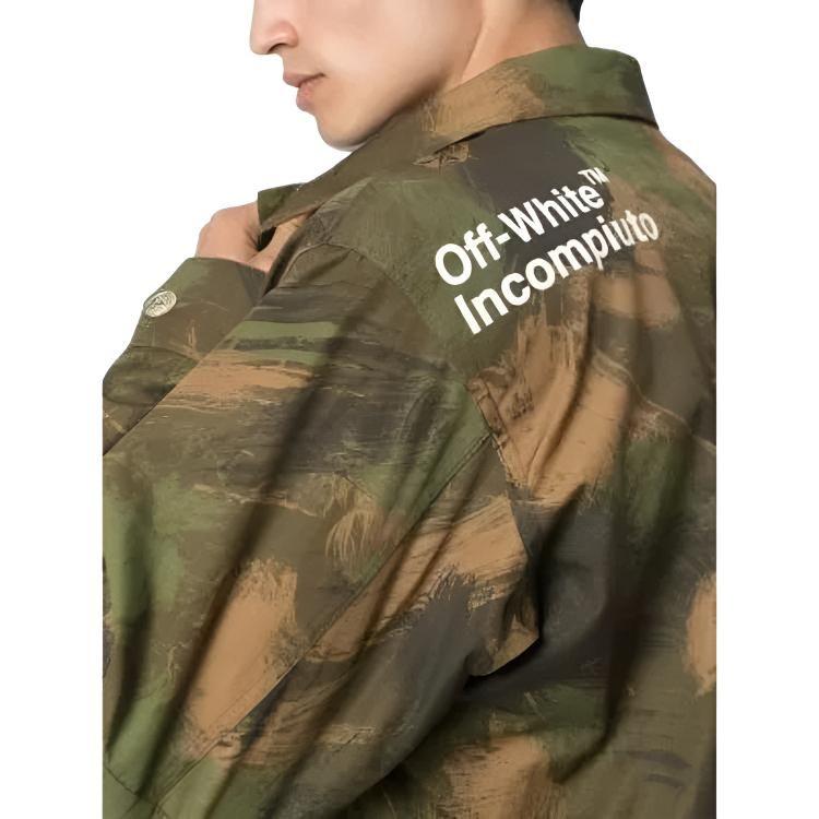 OFF WHITE Paintbrush Field Jacket OMEL007E19A660189901