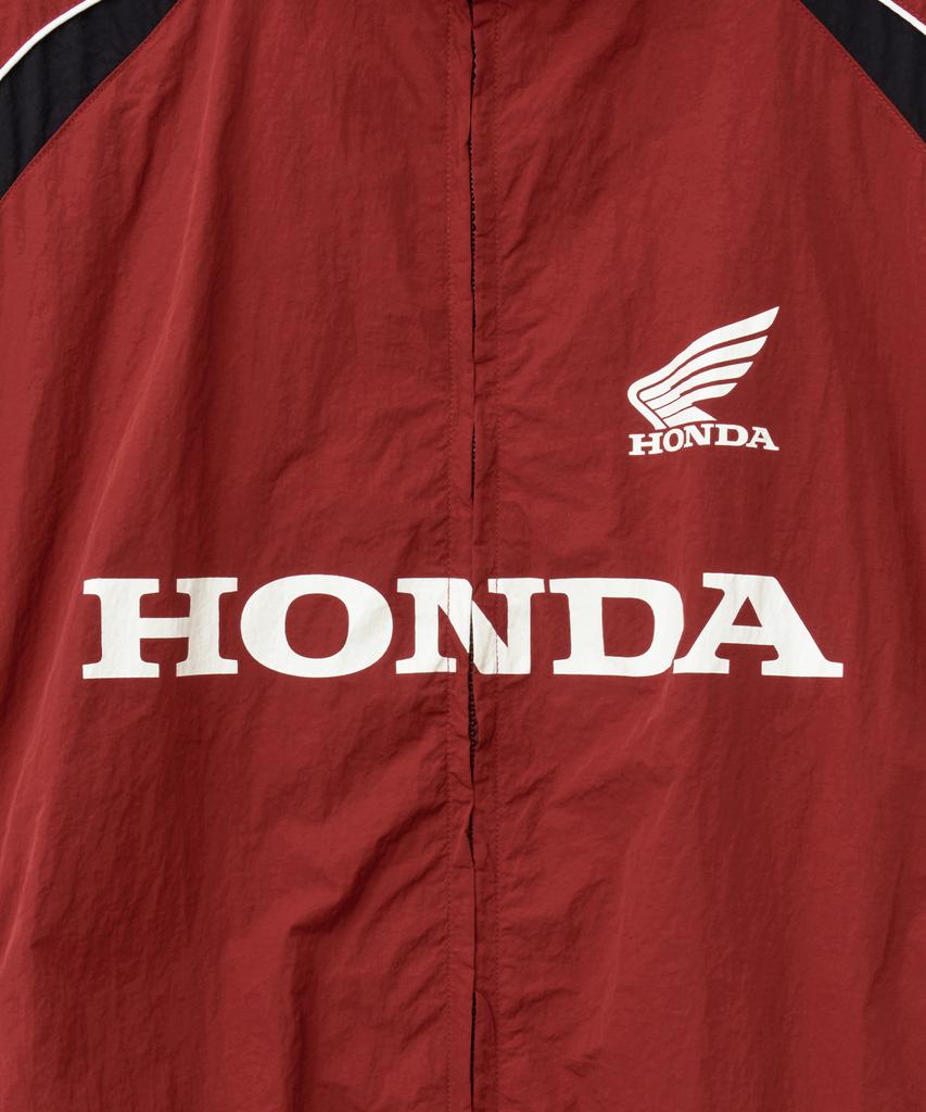 PHYPS MOTORCYCLE Piping Block Track Nylon Jacket Red