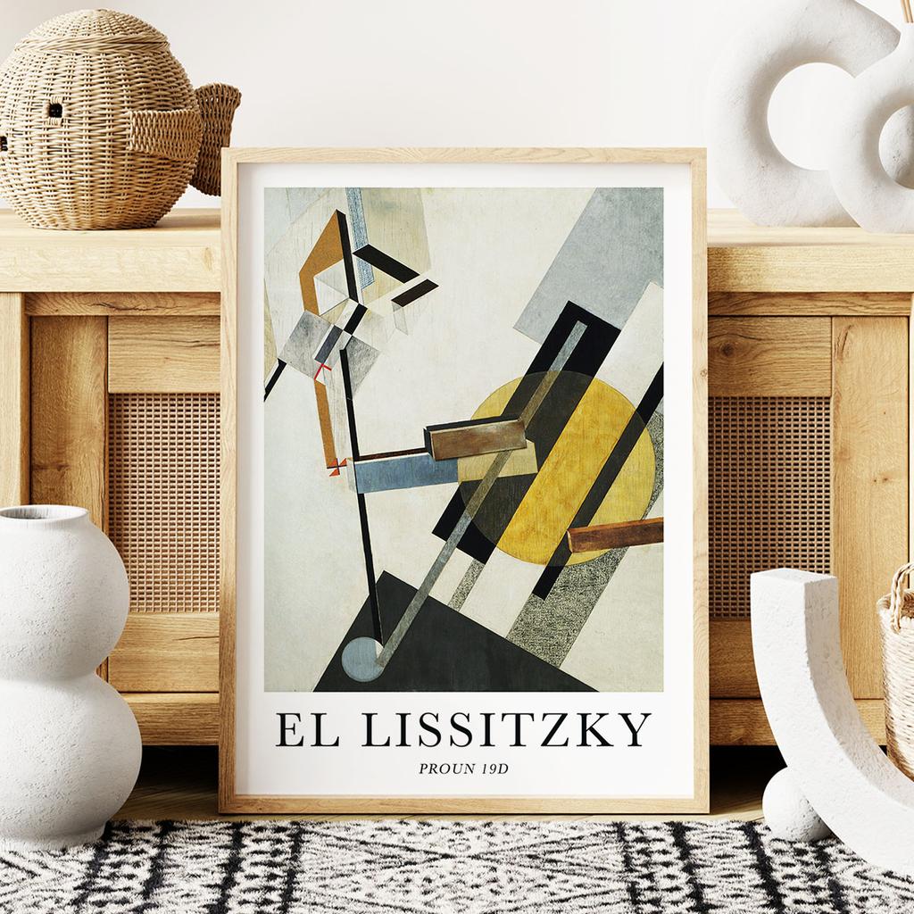 Poster Posters El Lissitzky Abstraction