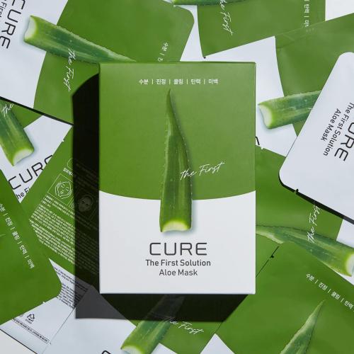Kim Jeong Moon Aloe Cure The First Aloe Mask Pack (10 Sheets) NONE