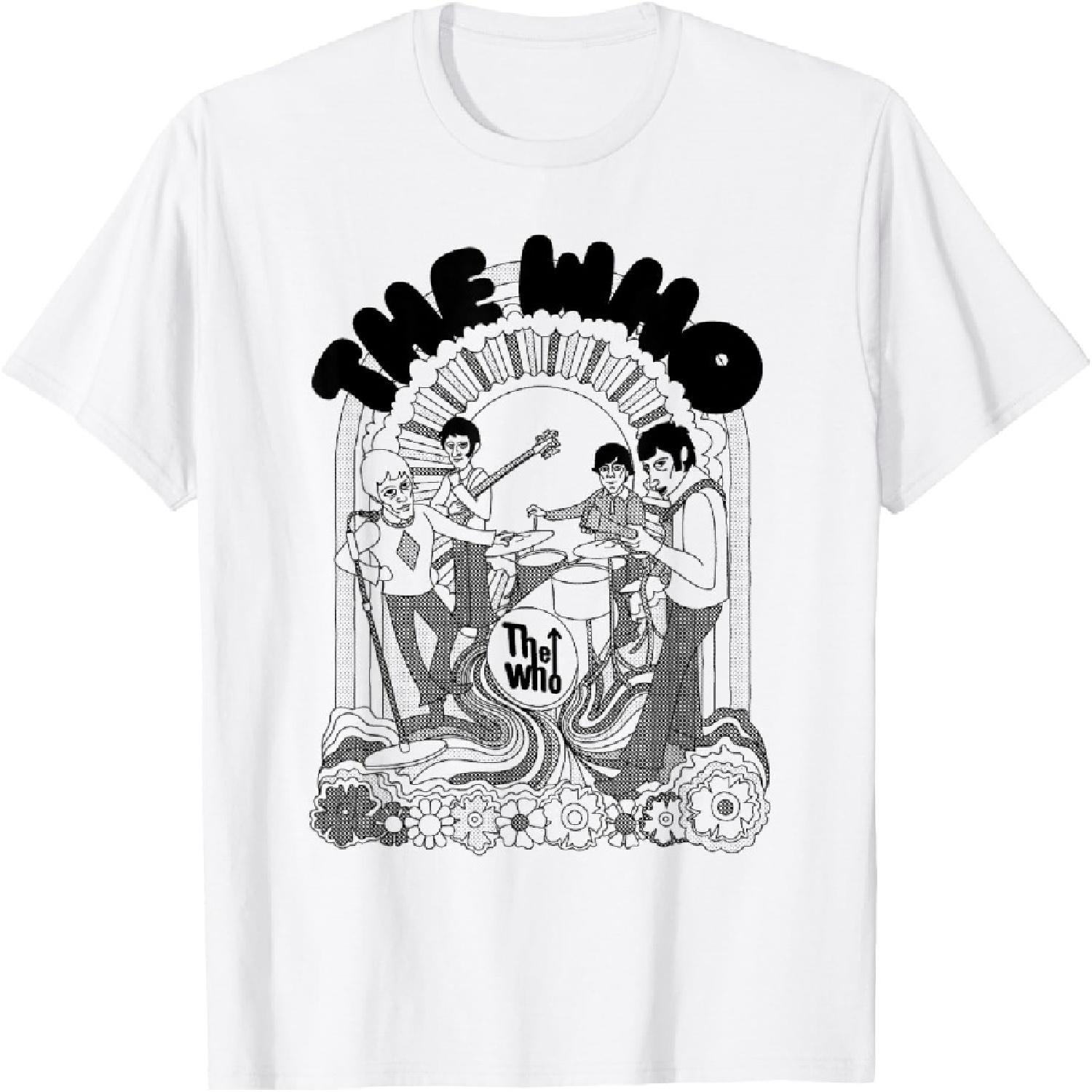 Official The Who Illustration T-Shirt S