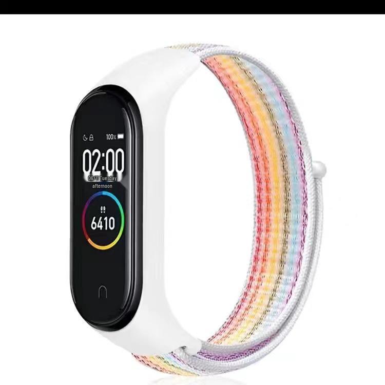 Nylon Klettband Schlaufe für Xiaomi Mi Band 3-9