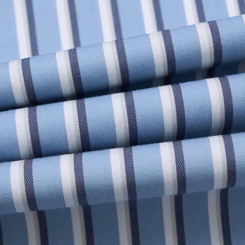 CAMICISSIMA Herren Blau Bügelfrei Langarm Business Casual Hemd