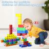Kunststoff Puzzle Bauspielzeug Magnetisches STEM Spielzeug Bausteine Würfel Magnetischer Würfel Kinderspielzeug